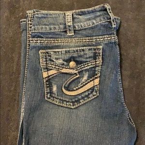 Silver bootcut Jeans Suki Flap 32/36